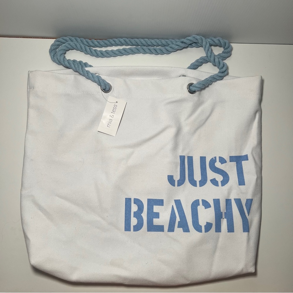 Just Beachy Beach Tote